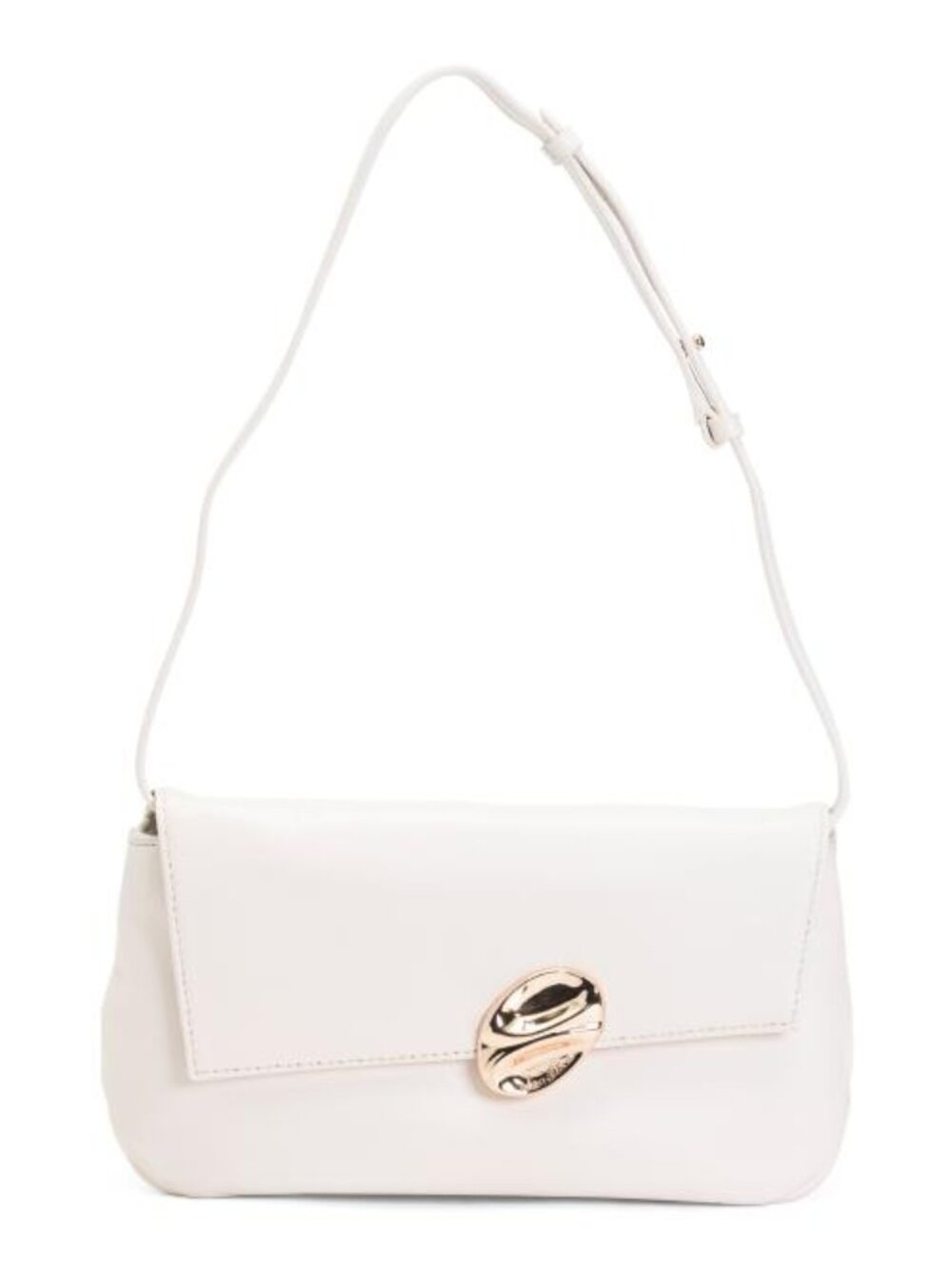 SAM EDELMAN Lambskin Leather Bex Folded Clutch Shoulder Bag